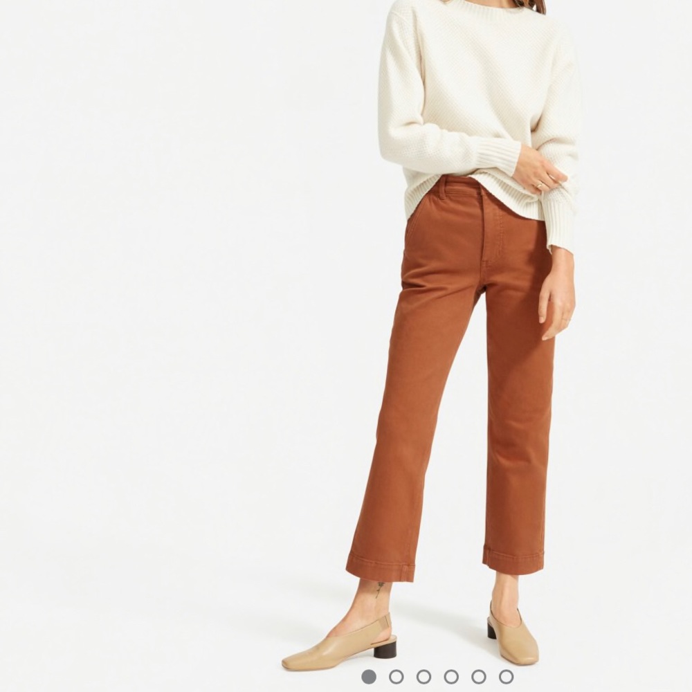 Everlane Straight Leg Crop - Regular Length